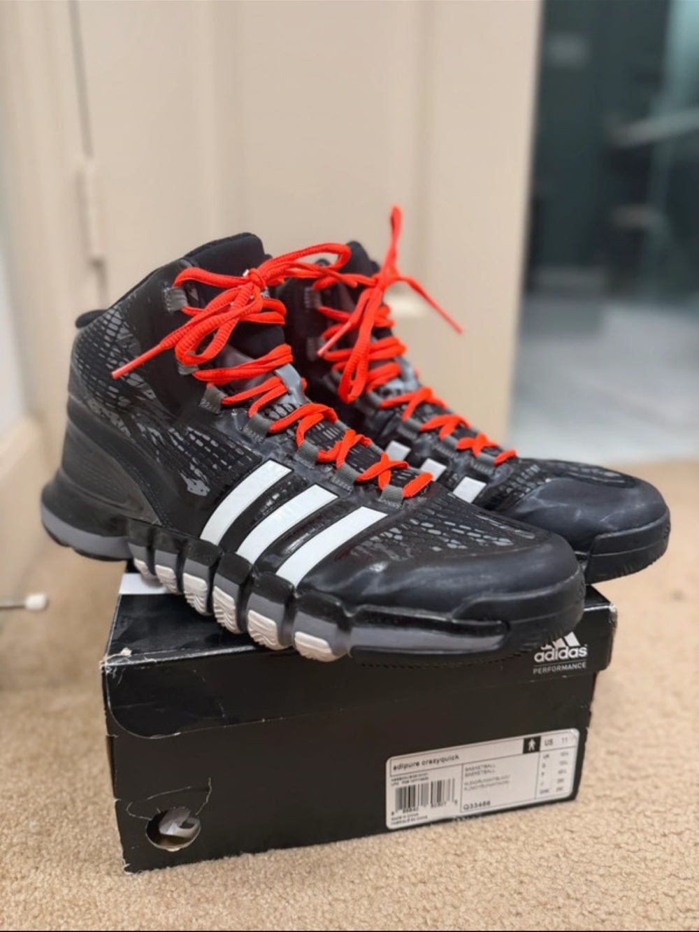 adidas Men’s performance basketball shoes